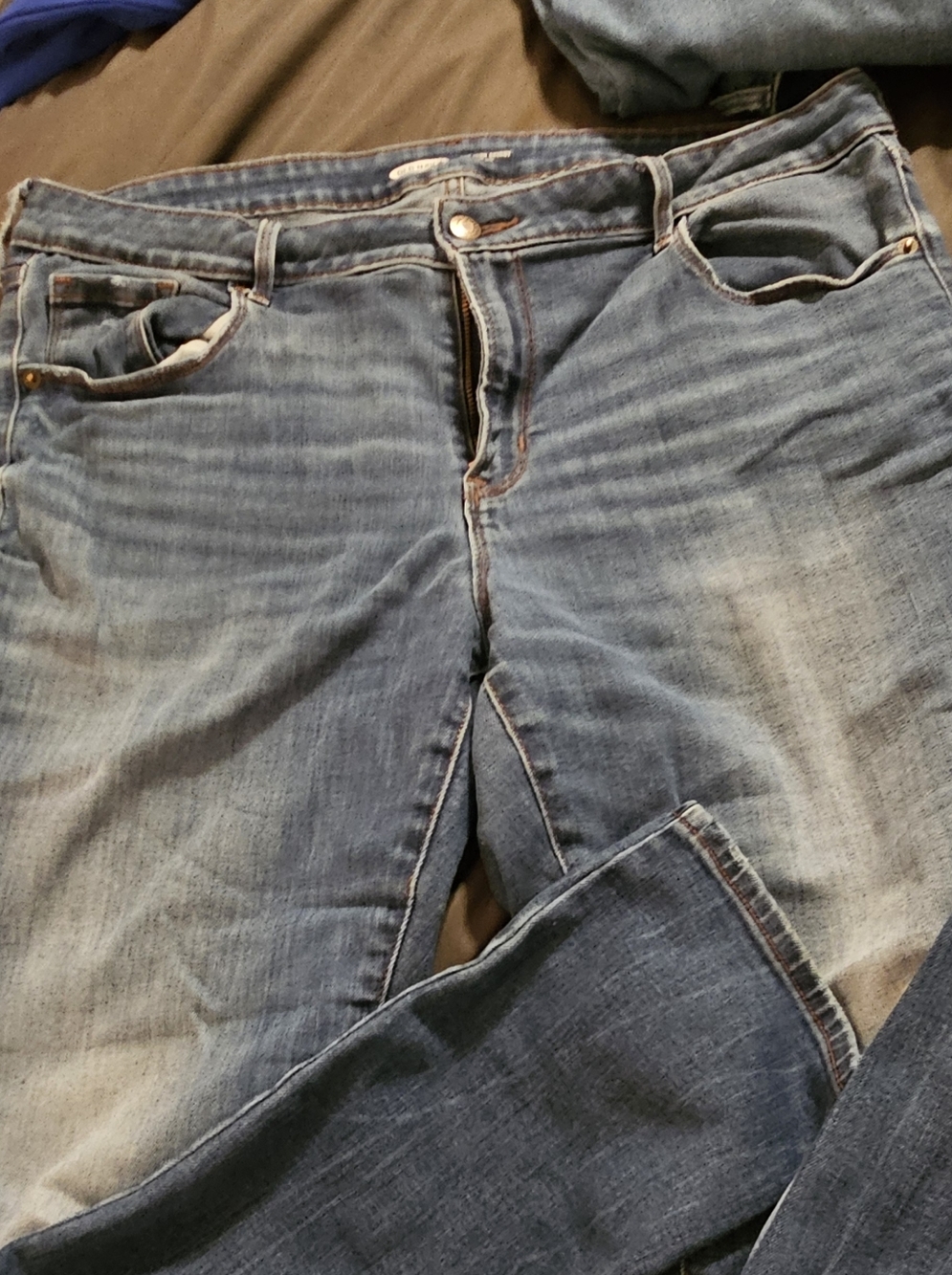 Old Navy Light Blue Pop Icon Skinny Jeans 16Long